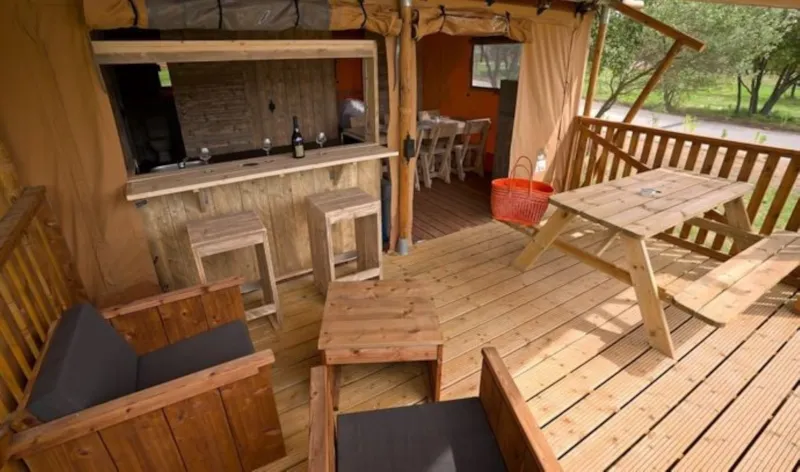 Super Lodge - 2 Chambres - Tv - Clim - Terrasse Simple