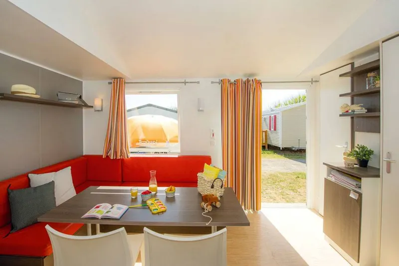 Mobil-Home Classic - 32 M²- 3 Chambres - Terrasse Surélevée Non Couverte