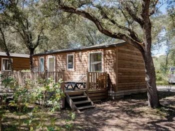 Huuraccommodatie(s) - Stacaravan Classic - 32 M²- 3 Slaapkamers - Overdekt Verhoogd Terras - Homair - Camping Domaine de Massereau