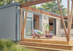 Accommodation - Cottage Malibu Simple Premium  - 2 Bedrooms, 2 Bathroom - Jacuzzi - YELLOH! VILLAGE - DOMAINE DU COLOMBIER