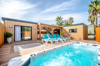 Mietunterkunft - Cottage Sydney Premium – 2 Schlafzimmer + 1 Hauptschlafzimmer 3 Badezimmer – Swimmingpool - YELLOH! VILLAGE - DOMAINE DU COLOMBIER