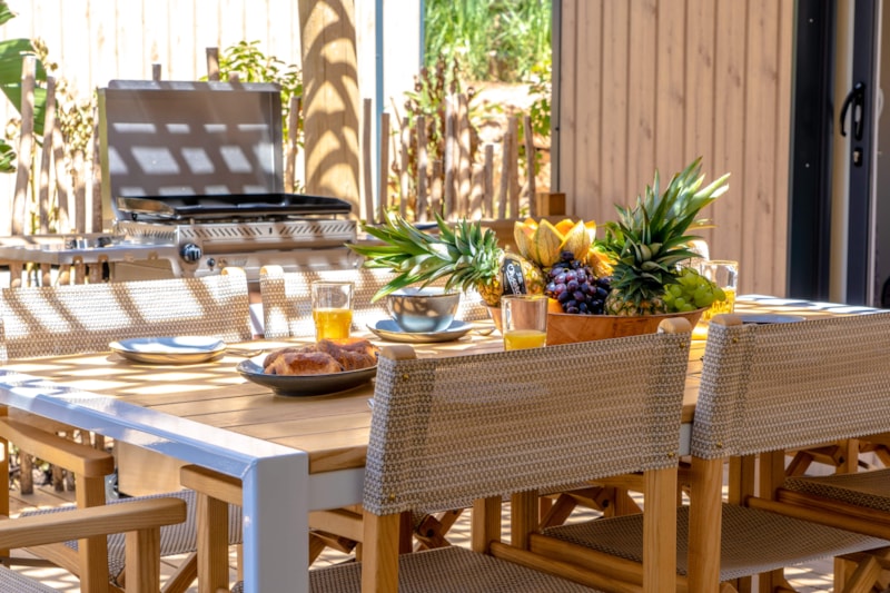 Cottage MOOREA DOUBLE PREMIUM - 2 Schlafzimmer + 1 Elternzimmer 3 Badezimmer - Jacuzzi