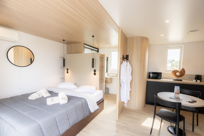 Cottage MALIBU DOUBLE PREMIUM - 2 Schlafzimmer + 1 Elternmodul, 3 Badezimmer - jacuzzi