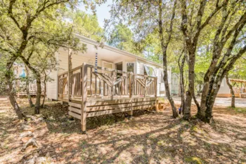 Mietunterkunft - Comfort | 25M² | Klimaanlage | 2 Schlafzimmer | Einfache Terrasse - - Camping Marvilla Parks - Les Rives du Luberon