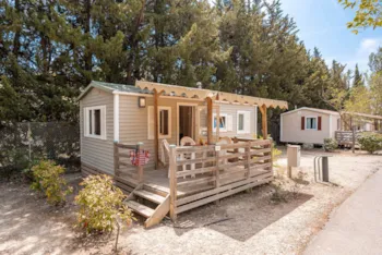 Mietunterkunft - Classic | 20M² | Klimaanlage | 2 Schlafzimmer | Hochterrasse - - Camping Marvilla Parks - Les Rives du Luberon