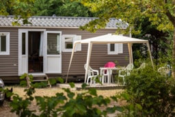 Huuraccommodatie(s) - Classic Xl| 33M² | Airconditioning | 2 Slaapkamers | Enkel Terras - - Homair-Marvilla - Camping Les Rives du Luberon