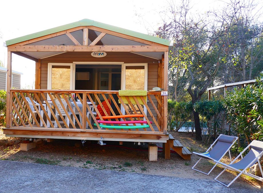Location - Mobil Home Méditerranée - 24M² - 2 Chambres - Campasun camping Mas de Pierredon