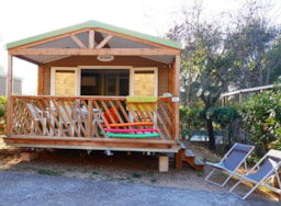 Huuraccommodatie(s) - Starcaravan Méditerranée - 24M² - 2 Slaapkamers - Campasun Camping Mas de Pierredon