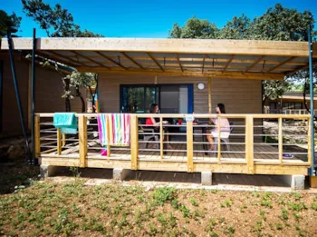 Mietunterkunft - Hütte Hotelier - 26 M² - 1 Schlafzimmer - Campasun Camping Mas de Pierredon