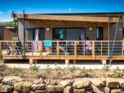 Chalet Premium - 38m² - 3 bedrooms (2 beds -12 years) — 1