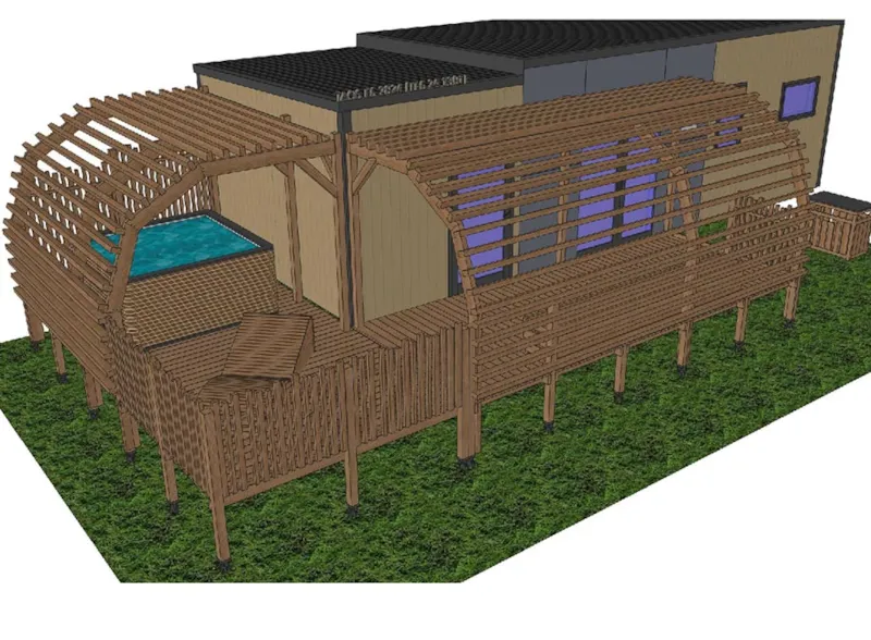 Taos Luxe 35M2 Terrasse Couverte + Jacuzzi Privatif - 4 Pers - 2 Sdb - A/C - Kit Linge Inclus