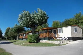 Mietunterkunft - Mobilheim Luxus Iris 8X4 - Camping Fontanelle