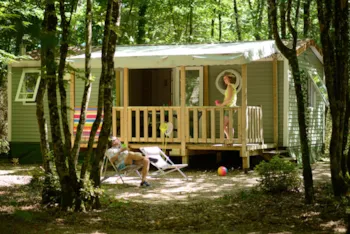 Mietunterkunft - Mobilheim Plaisance - 27M² - 2 Schlafzimmer - Capfun - Camping La Rivière****