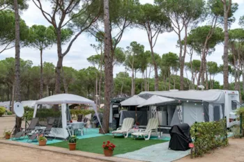 Stellplatz - Stellplatz Prestige - Camping Sandaya Cypsela Resort