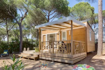 Mietunterkunft - Cottage 2 Schlafzimmer Klimanlage** - Camping Sandaya Cypsela Resort