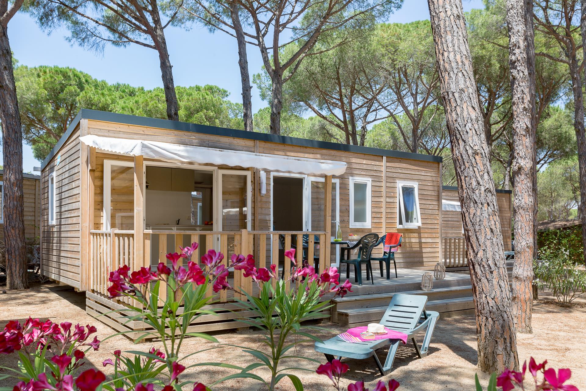 Location - Cottage Pinède 3 Chambres Climatisé*** - Camping Sandaya Cypsela Resort