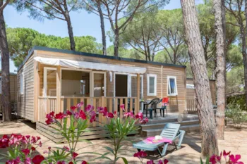 Mietunterkunft - Cottage Pinède 3 Schlafzimmer Klimaanlage*** - Camping Sandaya Cypsela Resort
