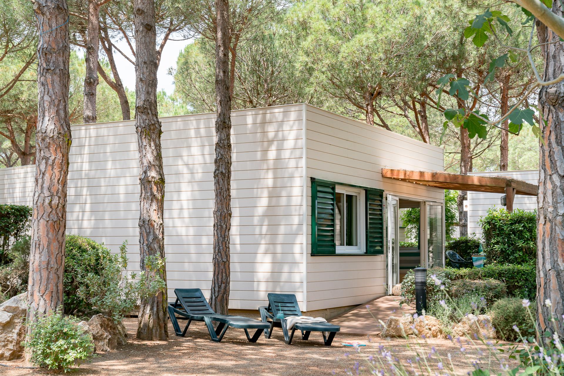 Location - Bungalow Méditerranée 2 Chambres Premium - Camping Sandaya Cypsela Resort