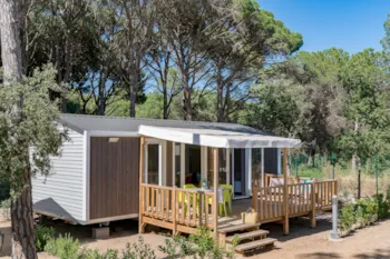 Mietunterkunft - Cottage Vignes 2 Schlafzimmer 2 Badezimmer  Klimanlage Premium - Camping Sandaya Cypsela Resort