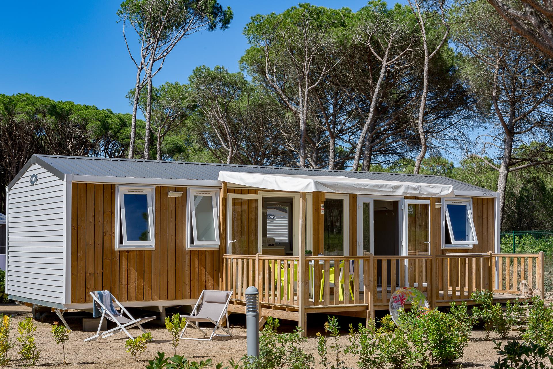 Location - Cottage Vignes 3 Chambres 2 Salles De Bains Climatisé Premium - Camping Sandaya Cypsela Resort