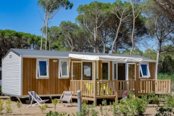 Mietunterkunft - Cottage Vignes 3 Schlafzimmer 2 Badezimmer Klimanlage Premium - Camping Sandaya Cypsela Resort