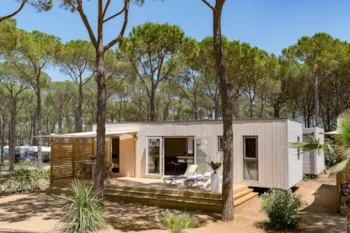 Mietunterkunft - Cottage Key West Klimanlage 3 Schlafzimmer 2 Badezimmer  Premium - Camping Sandaya Cypsela Resort