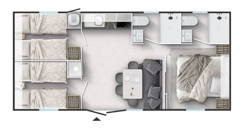 Mobile Home Bouganvbille