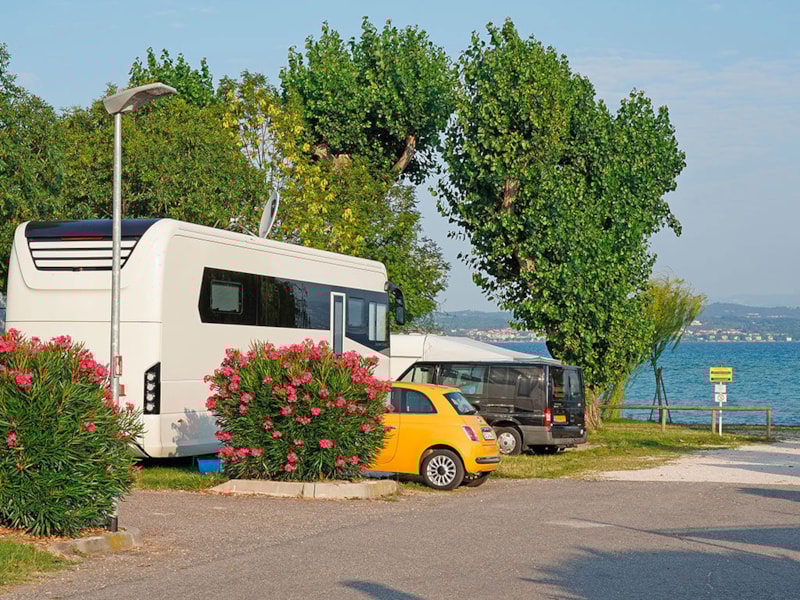 Emplacement Bord de Lac deuxième rangée Desenzano 8x11m