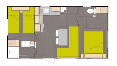 Prestige 27m² (2 bedrooms)