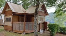 Location - Lodge Confort Aventure 25M²  (2 Chambres) - Camping Sunêlia La Source