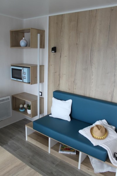 Cabin Glamping 22m² (2 bedrooms) without toilet block