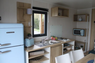 Cabin Glamping 22m² (2 bedrooms) without toilet block