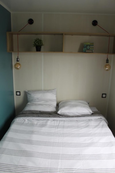 Cabin Glamping 22m² (2 bedrooms) without toilet block