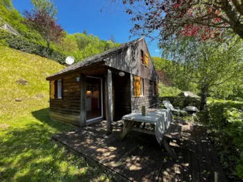 Mietunterkunft - Hütte Mezzanine Confort 36M² (2 Zimmer) - Camping Sunêlia La Source