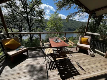 Mietunterkunft - Lodge Prestige Sarrans 39M² (2 Zimmer) - Camping Sunêlia La Source