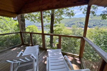Mietunterkunft - Lodge Prestige Thérondels 34M² (2 Zimmer) - Camping Sunêlia La Source - Occitanie - Aveyron
