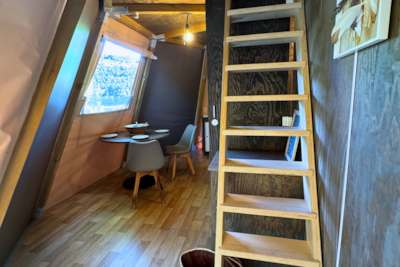 Tepee home 34m² (3 bedrooms) without toilet block