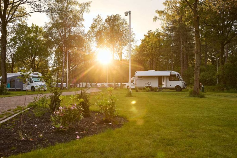 Camper pitch