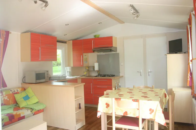 Mobil Home Eden Climatisé Super Sélénia 36M² Terrasse Semi-Couverte 27 M²  2 Chambres