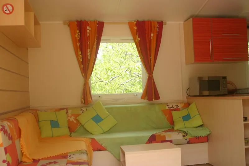 Mobil Home Eden Climatisé Super Sélénia 36M² Terrasse Semi-Couverte 27 M²  2 Chambres