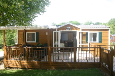 Samba Helios 32m² air-conditioned mobile home for people with reduced mobility - 18m² semi-covered terrace