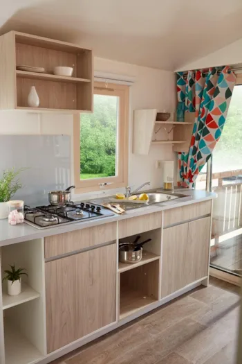 Mietunterkunft - Mh Trigano Evolution 33 Tp -24 M² - 2 Schlafzimmer + Terrasse - PRL Aux Etangs du Bos