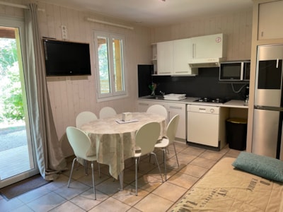 45 m² Rubis, Vicky, or Benji cottage - 20 m² covered terrace