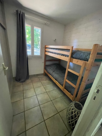 45 m² Rubis, Vicky, or Benji cottage - 20 m² covered terrace