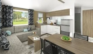 Mietunterkunft - Cottage Horizon - Camping La Baie des Veys