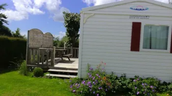 Mietunterkunft - Mobil Home Classique 4 Pers - Camping La Baie des Veys