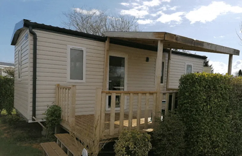 Mobil Home Cordelia 3 Chambres - Terrasse Semi-Couverte - 6 Personnes