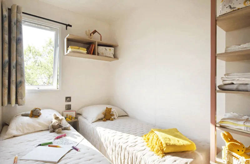 Mobil Home Cordelia 3 Chambres - Terrasse Semi-Couverte - 6 Personnes