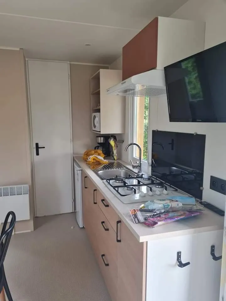 Mobil-Home Titania 4 Pers Terrasse Semi-Couverte