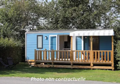 Mobil-Home Pacifique 25M² (2 Chambres) + Terrasse Couverte